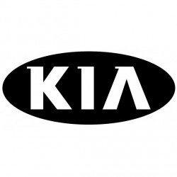Sticker KIA blanc