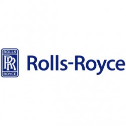 Sticker Rolls Royce blanc
