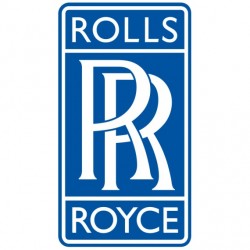Sticker Rolls Royce noir et blanc
