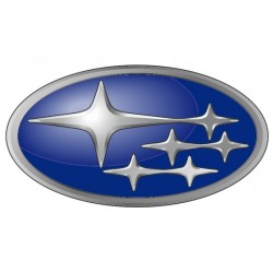 sticker Subaru logo nom