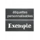 Etiquette aliments