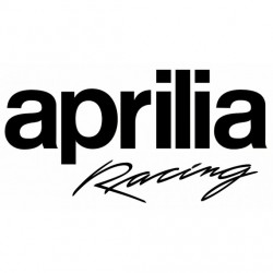 Stickers Aprilia racing rouge