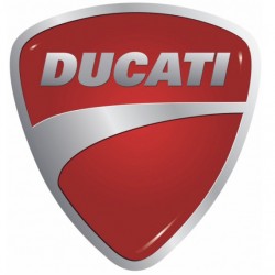 Stickers Ducati (rouge et blanc)