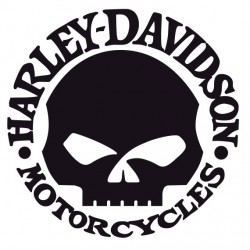 Stickers Harley Davidson Aigle Royal