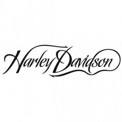 Stickers Harley Davidson tete de mort
