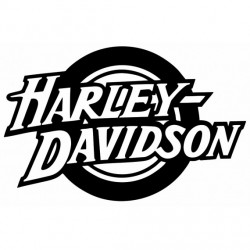Stickers Harley Davidson étoile