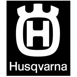 Stickers HUSQVARNA rond