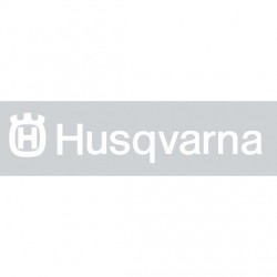 Stickers HUSQVARNA (lettres noires)