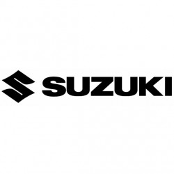 Stickers Suzuki blanc