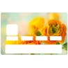 Sticker CB Fleur  jaune