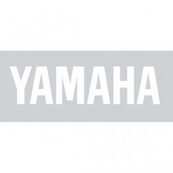 Stickers Yamaha logo noir