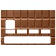 Sticker CB tablette chocolat