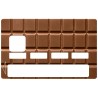 Sticker CB tablette chocolat