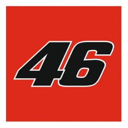 Sticker Valentino Rossi 46