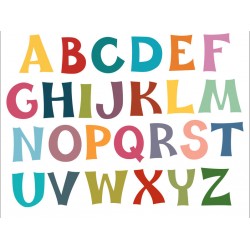 Sticker Alphabet point