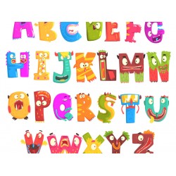 Sticker Alphabet animaux