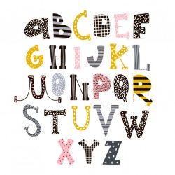 Sticker Alphabet animé