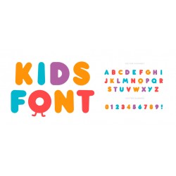 Sticker Alphabet fleuri