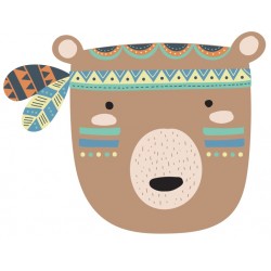 Sticker lion voiture