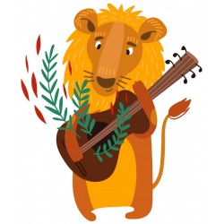 Sticker tête renard