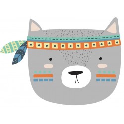 Sticker crocodile cane pêche