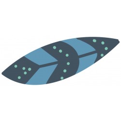 Sticker plume verte