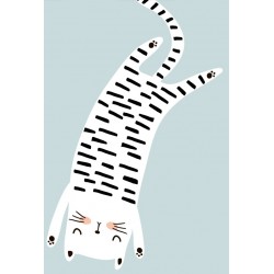 Sticker plume noir