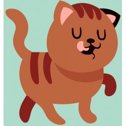Sticker chat gamelle
