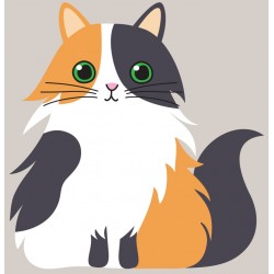 Sticker pelote laine jaune