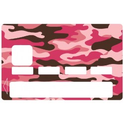 Sticker CB Militaire rose