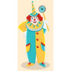 Sticker éléphant ballon