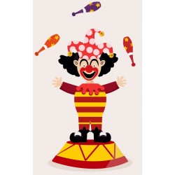 Sticker chapiteau circus