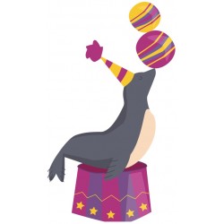 Sticker chapiteau animaux