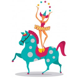 Sticker musclor rouge