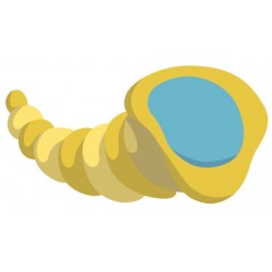 Sticker coquillage