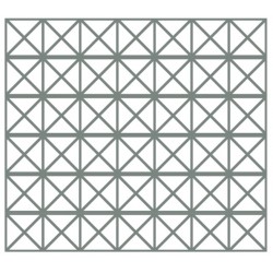 Sticker barrière noire trous