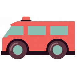 Sticker camion bétonnière