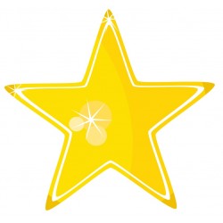 Sticker rond toile