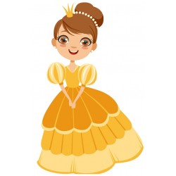 Sticker princesse