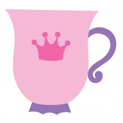 Sticker mug rose
