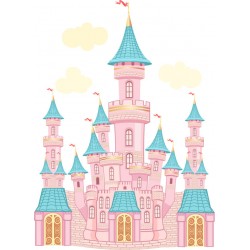 Sticker all girls are princesses