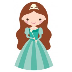Sticker reine rose