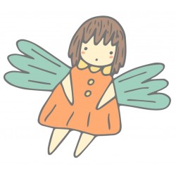 Sticker licorne blanche