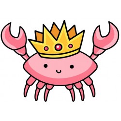 Sticker dauphin bleu