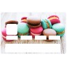 Sticker carte bancaire macaron