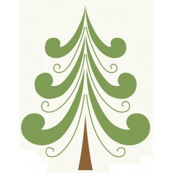 Sticker champignon haut orange