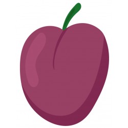 Sticker grappe raisin