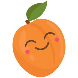 Sticker banane expressive
