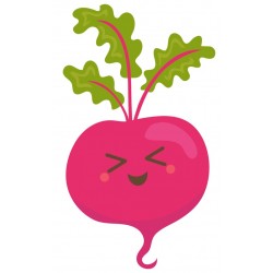 Sticker aubergine