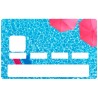 Sticker carte bancaire piscine vacances